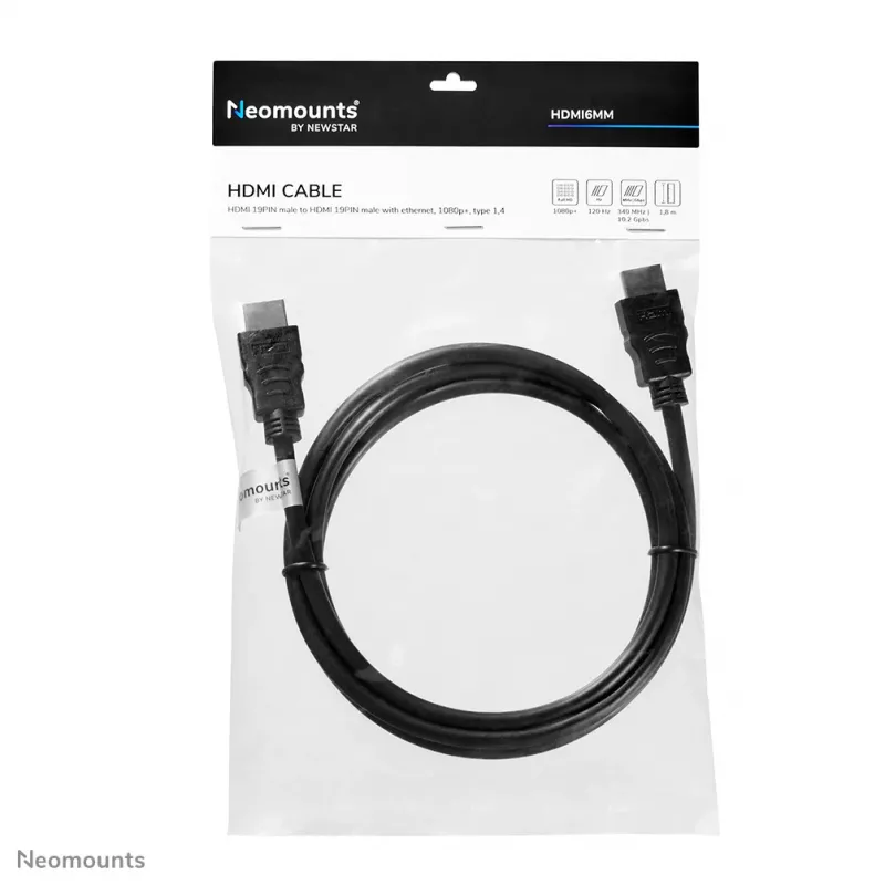 Neomounts HDMI6MM HDMI-Kabel – 1,8 Meter