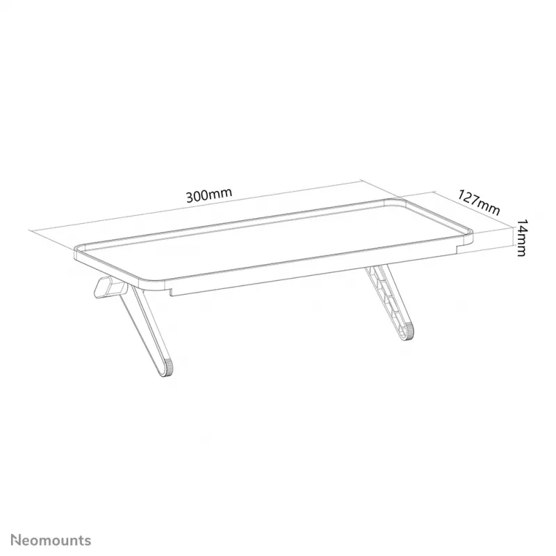 Neomounts AWL28-220BL1 Multimedia-Halter – universell