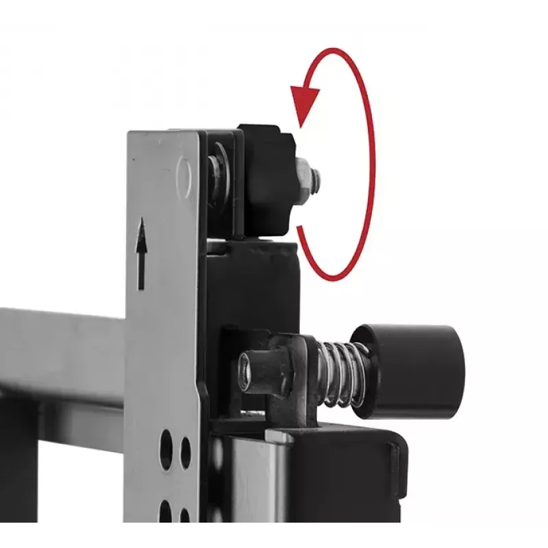Video-Wandhalterung B-TECH BT8312/B Ultra-schlank Pop-Out