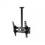 Deckenhalterung B-Tech BT8426/B Teleskopisch Universal Flachbildschirm mit Neigefunktion