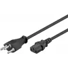 Netzkabel Goobay 93617 Schwarz 2 m SEV 1011 IEC C13