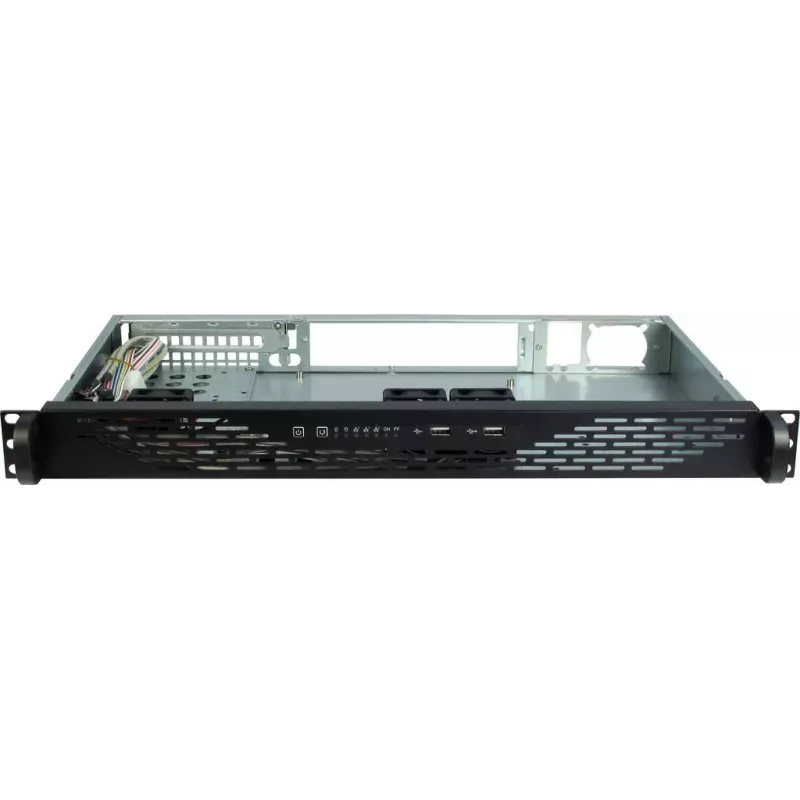 Server-Gehäuse Inter-Tech 1U K-125L Mini ITX Grau