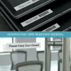 DYMO Authentic D1 Durable Labels | Weißer Druck auf schwarzem Band | 12 mm x 3 m | Beschriftungsband für LabelManager Etikettendrucker