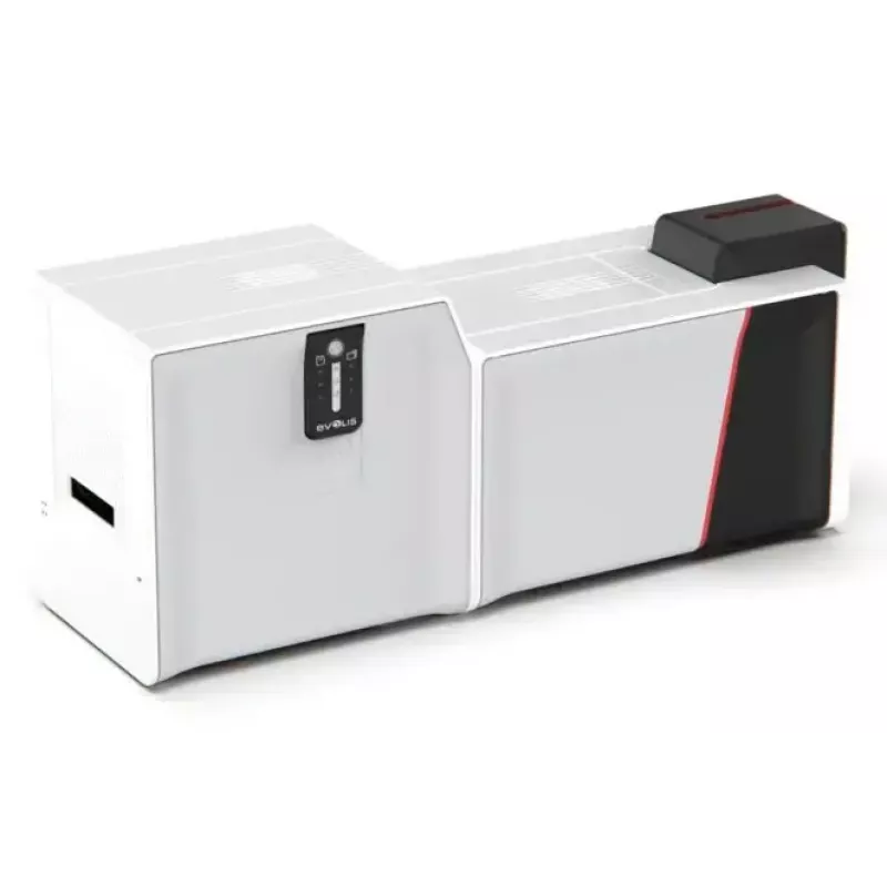 Plastikkartendrucker Evolis Primacy 2 — Farbsublimation/Harz-Thermotransfer, 300 x 1200 DPI, 100 Blatt Zufuhr, Fast Ethernet