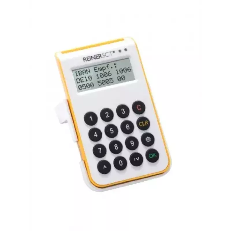 Smart Card Reader Reiner SCT cyberJack one USB Weiß Gelb