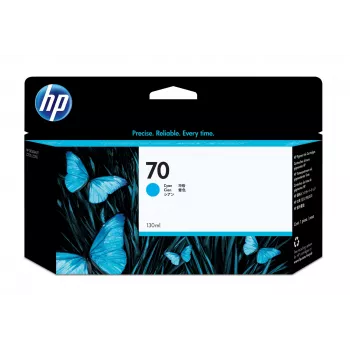 HP 70 130-ml Cyan DesignJet Tintenpatrone