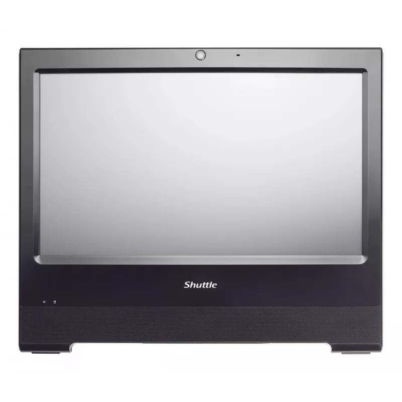 Shuttle All-In-One Barebone X50V9U3, 15,6 Zoll Single-Touch-Bildschirm (resistiv), Intel i3-1315U, WLAN, IP54, lüfterlos, 24/7 Dauerbetrieb