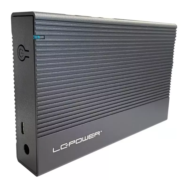 HDD/SSD-Gehäuse LC-Power LC-25U3-C Schwarz 2,5 Zoll USB Type-C 6 Gbit/s