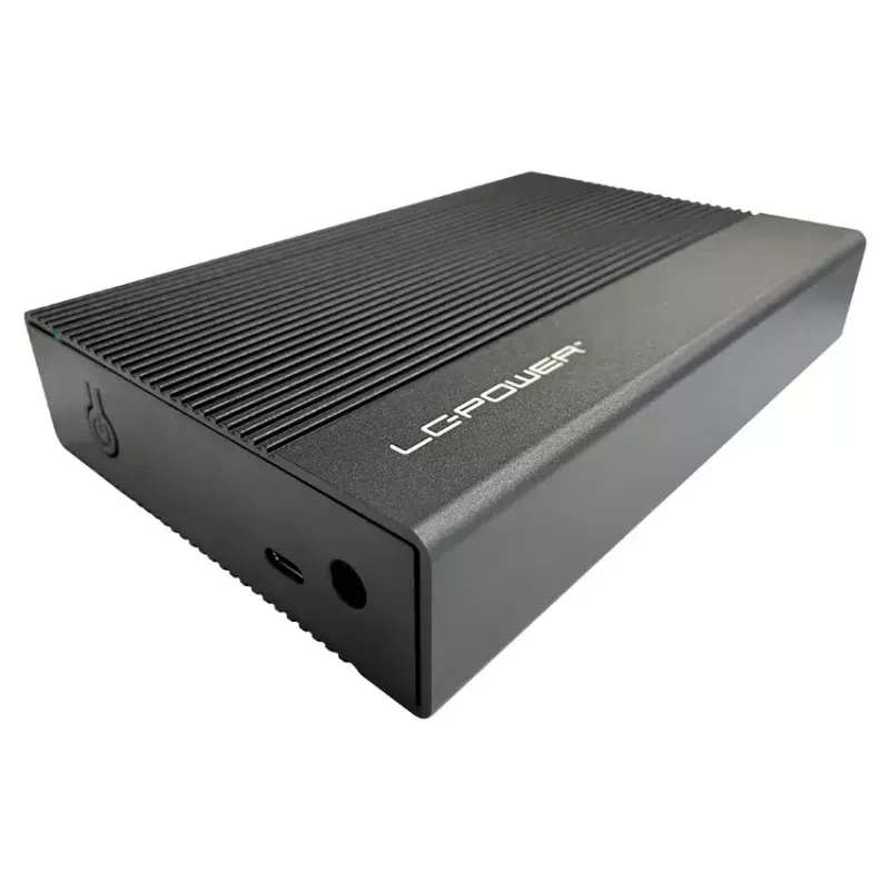 HDD/SSD-Gehäuse LC-Power LC-25U3-C Schwarz 2,5 Zoll USB Type-C 6 Gbit/s