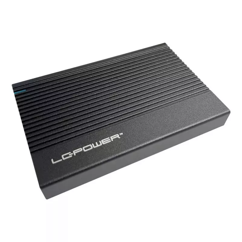 HDD/SSD-Gehäuse LC-Power LC-25U3-C Schwarz 2,5 Zoll USB Type-C 6 Gbit/s