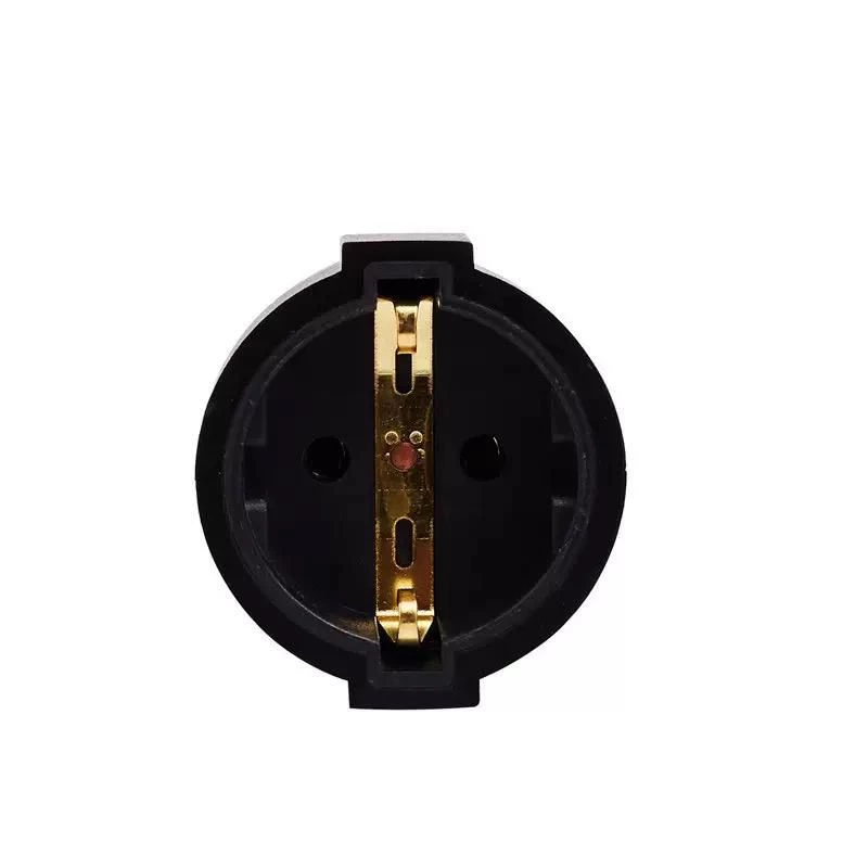 Microconnect PETRAVEL3 Netzstecker-Adapter Typ B Typ F Schwarz