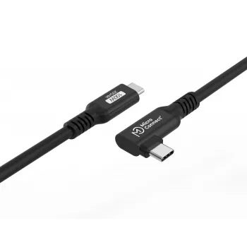 USB-Kabel Microconnect USB3.2CC01-A 1m USB C 20 Gbit/s Schwarz