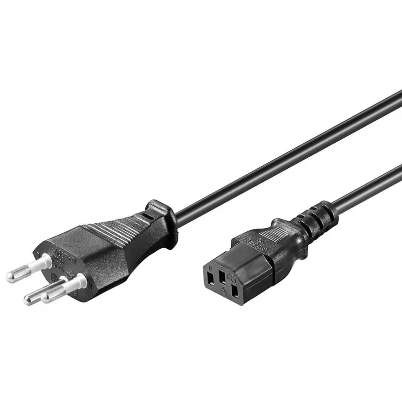Microconnect PE160450 Stromkabel Schwarz 5 m Kaltgerätestecker C13