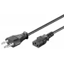 Microconnect PE160450 Stromkabel Schwarz 5 m Kaltgerätestecker C13