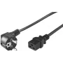 Microconnect PE0771905 Netzkabel Schwarz 5 m CEE7/7 C19-Kupplung