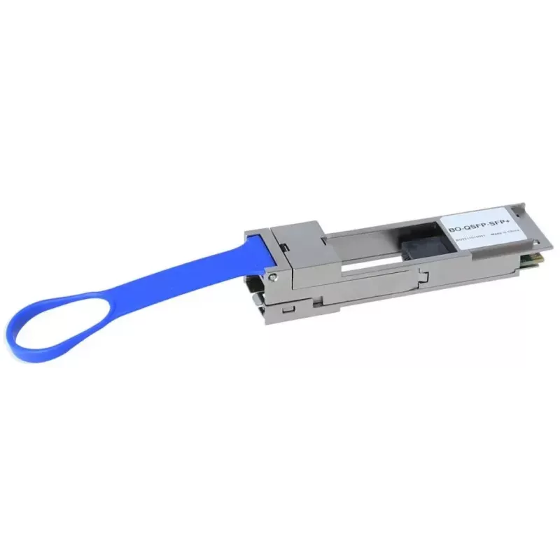 BlueOptics 00D9676-BO InfiniBand/Glasfaserkabel SFP+ QSFP Orange