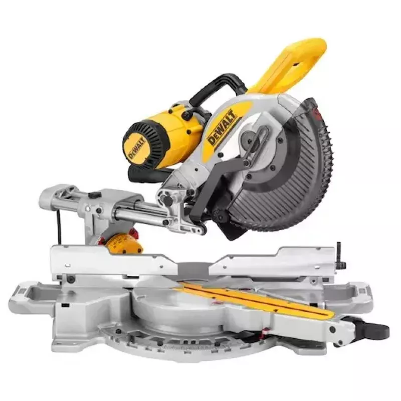 Kapp- und Gehrungssäge DeWALT DWS727-QS, stationäre Kapp- und Gehrungssäge, Gewicht 22 kg, Höhe 460 mm