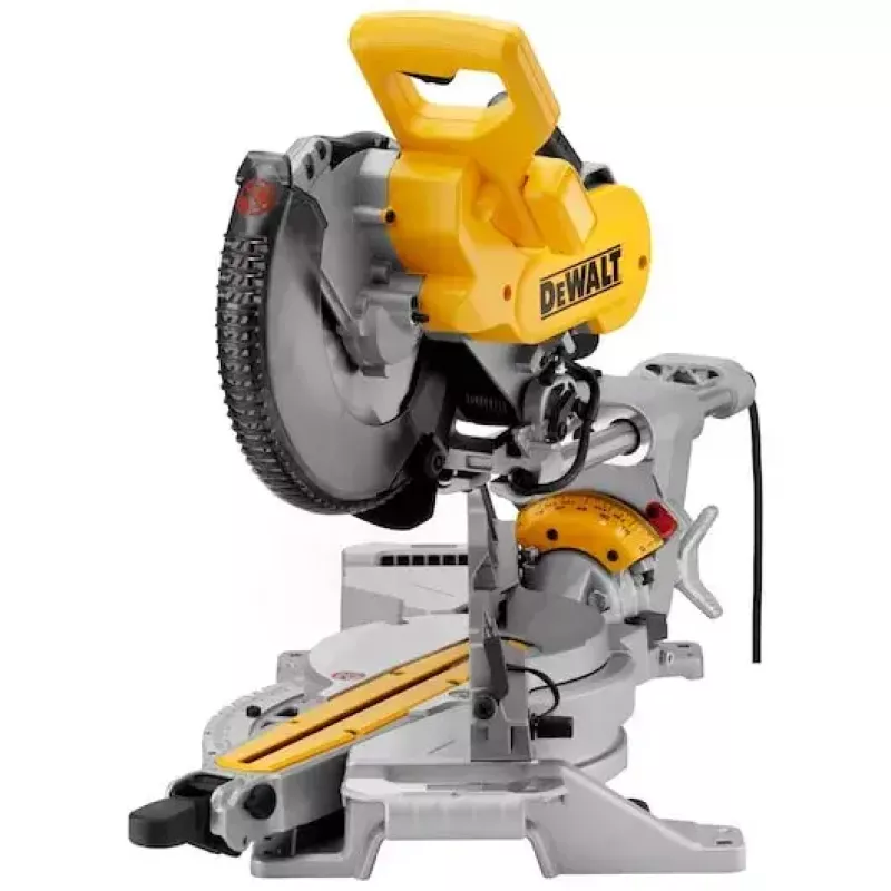 Kapp- und Gehrungssäge DeWALT DWS727-QS, stationäre Kapp- und Gehrungssäge, Gewicht 22 kg, Höhe 460 mm