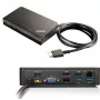 Lenovo 03X6300 Laptop-Dockingstation/Port-Replikator Kabelgebunden OneLink+ Schwarz