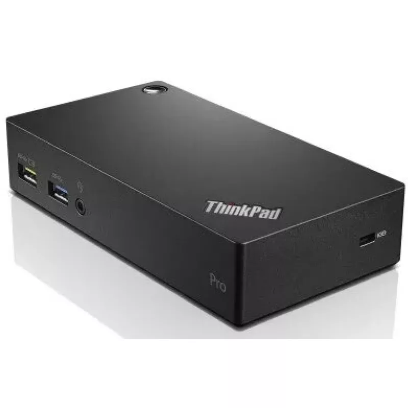 Lenovo ThinkPad USB 3.0 Pro Dock EU Kabelgebunden USB 3.2 Gen 1 (3.1 Gen 1) Typ-A Schwarz