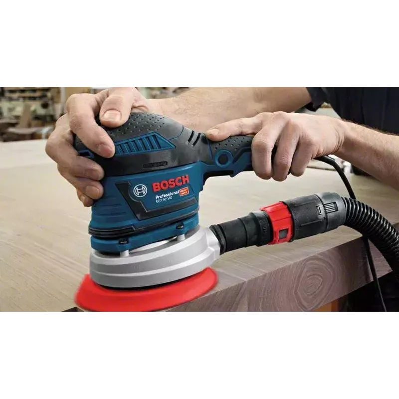 Bosch GEX 40-150 PROFESSIONAL Exzenterschleifer 12000 U/min 24000 OPM Schwarz, Blau, Grau, Rot 400 W