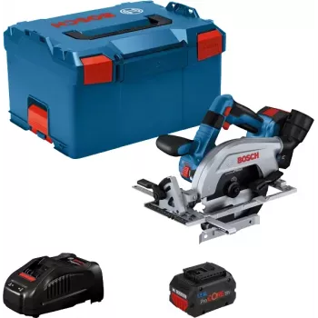 Bosch GKS 18V-57-2 L PROFESSIONAL 16.5 cm Schwarz, Blau, Silber 5000 U/min
