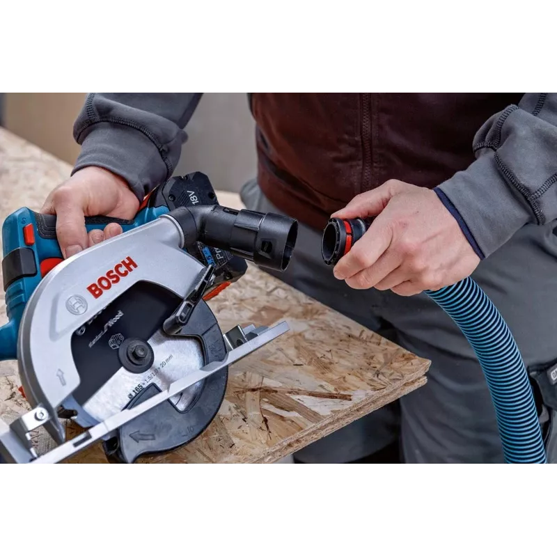 Bosch GKS 18V-57-2 L PROFESSIONAL 16.5 cm Schwarz, Blau, Silber 5000 U/min