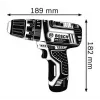 Bosch GSB 10,8-2-LI Professional Schlüssellos Schwarz, Blau, Rot