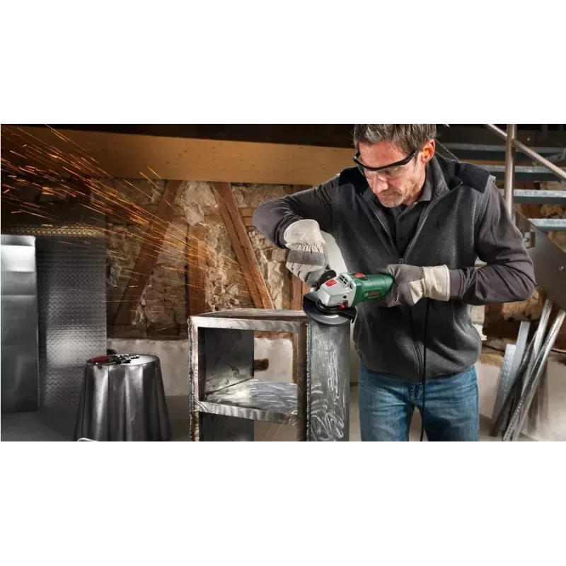 Bosch UniversalGrind 750-115 06033E2000 Winkelschleifer, 750 W, grün/schwarz