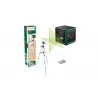 Laser-Wasserwaage Bosch Quigo Grün mit Stativ 1,1 m — kompaktes Kreuzlinienlaser-Set