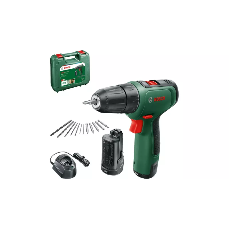 Bosch EasyDrill 1200 1500 U/min Schlüssellos 940 g Schwarz, Grün