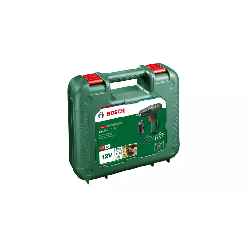 Bosch EasyDrill 1200 1500 U/min Schlüssellos 940 g Schwarz, Grün