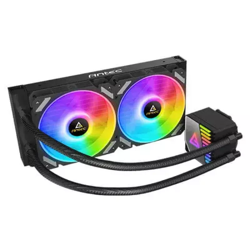 All-in-One-Flüssigkeitskühler ANTEC SYMPHONY 240 — 120-mm-Lüfter, Schwarz, unterstützt AM4/LGA1700