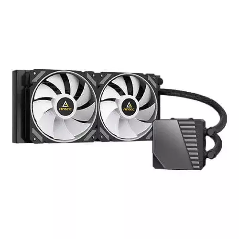 All-in-One-Flüssigkeitskühler ANTEC SYMPHONY 240 — 120-mm-Lüfter, Schwarz, unterstützt AM4/LGA1700