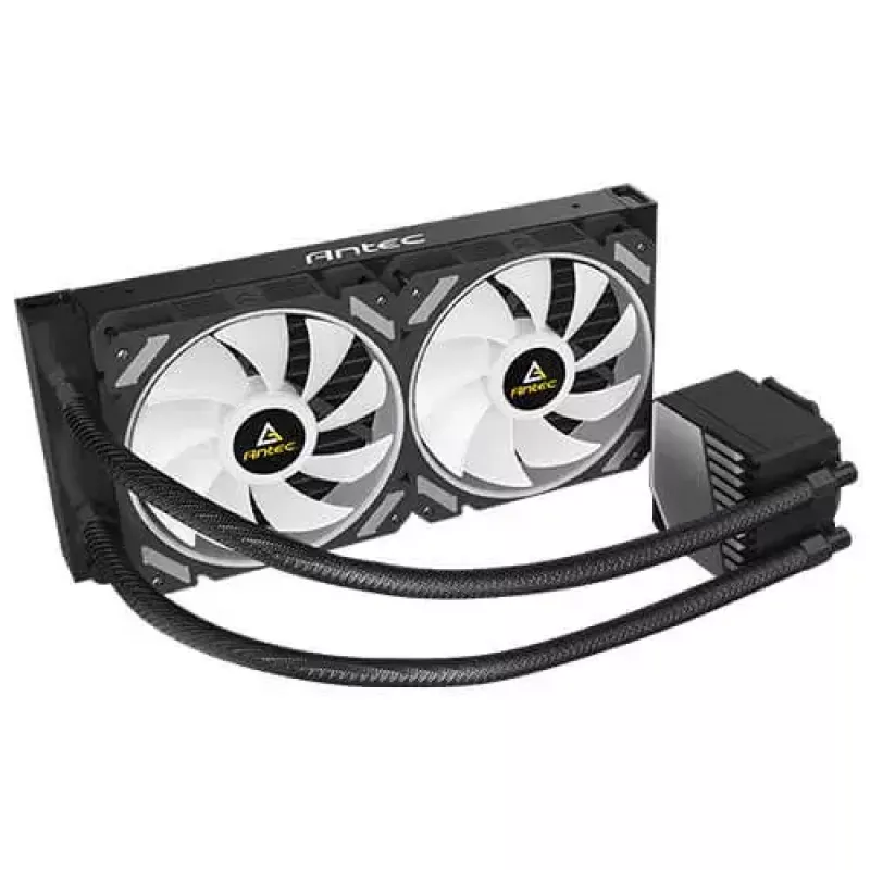 All-in-One-Flüssigkeitskühler ANTEC SYMPHONY 240 — 120-mm-Lüfter, Schwarz, unterstützt AM4/LGA1700