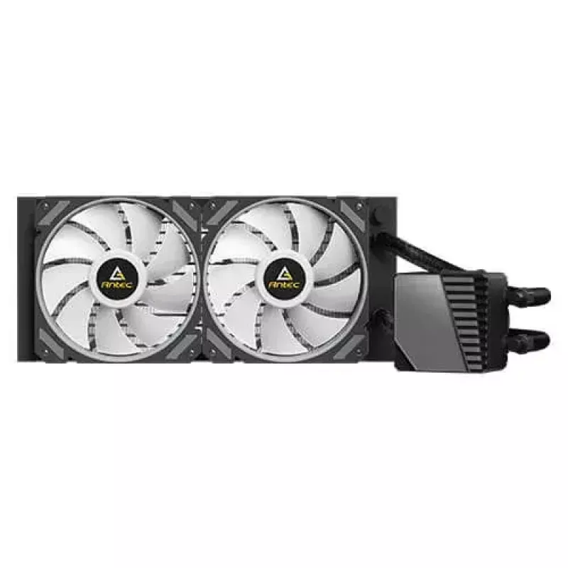 All-in-One-Flüssigkeitskühler ANTEC SYMPHONY 240 — 120-mm-Lüfter, Schwarz, unterstützt AM4/LGA1700