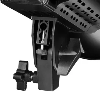 Studio LED-Licht Walimex Niova 100 W, 1 LED-Leuchtmittel, schwarzes Metall-/Kunststoffgehäuse, LCD, 220–240 V, 50 Hz