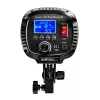 Studio LED-Licht Walimex Niova 100 W, 1 LED-Leuchtmittel, schwarzes Metall-/Kunststoffgehäuse, LCD, 220–240 V, 50 Hz