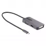 StarTech.com USB-C-Videoadapter, USB-C auf HDMI DVI VGA Adapter, Bis zu 4K 60Hz, Aluminium, Multiport-Video-Display-Adapter, Thunderbolt 3/4-kompatibel, USB-Typ-C-Reiseadapter