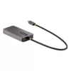 StarTech.com USB-C-Videoadapter, USB-C auf HDMI DVI VGA Adapter, Bis zu 4K 60Hz, Aluminium, Multiport-Video-Display-Adapter, Thunderbolt 3/4-kompatibel, USB-Typ-C-Reiseadapter