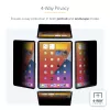 StarTech.com 4-Wege-Blickschutzfolie für 11-Zoll iPad Pro, für Hoch-/Querformat, touchfähig, +/- 30° Blickwinkel, blockiert bis zu 51 % Blaulicht, blendfrei
