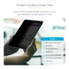 StarTech.com 4-Wege-Blickschutzfolie für 11-Zoll iPad Pro, für Hoch-/Querformat, touchfähig, +/- 30° Blickwinkel, blockiert bis zu 51 % Blaulicht, blendfrei