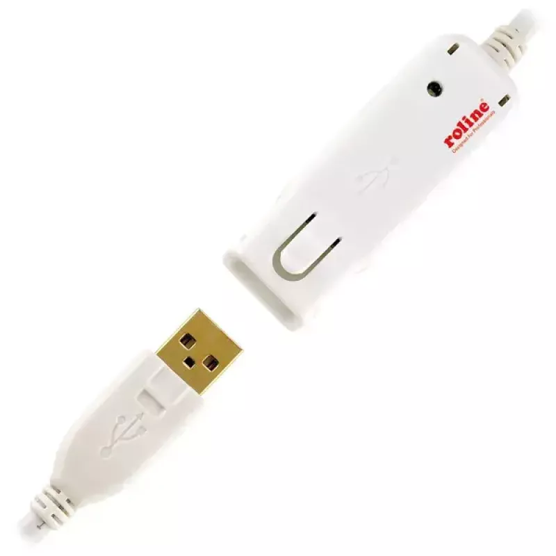 USB 2.0 Aktives Repeater-Kabel ROLINE 12.04.1085 12 m