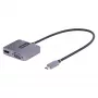 StarTech.com USB-C-Videoadapter, USB-C auf HDMI VGA Multiport-Adapter, 3,5-mm-Audio, 4K 60Hz HDR, 100W PD Pass-Through, Thunderbolt 3/4 kompatibel – USB-C Display Reiseadapter