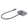 StarTech.com USB-C-Videoadapter, USB-C auf HDMI VGA Multiport-Adapter, 3,5-mm-Audio, 4K 60Hz HDR, 100W PD Pass-Through, Thunderbolt 3/4 kompatibel – USB-C Display Reiseadapter