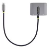 StarTech.com USB-C-Videoadapter, USB-C auf HDMI VGA Multiport-Adapter, 3,5-mm-Audio, 4K 60Hz HDR, 100W PD Pass-Through, Thunderbolt 3/4 kompatibel – USB-C Display Reiseadapter