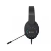 Headset SANDBERG BossBlaster USB — kabelgebundenes Gaming-Headset, 20–20000 Hz, 2 m Kabel, 240 g, schwarz