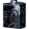 Headset SANDBERG BossBlaster USB — kabelgebundenes Gaming-Headset, 20–20000 Hz, 2 m Kabel, 240 g, schwarz