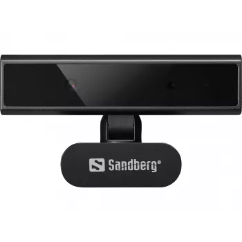 Webcam Sandberg Face-ID Webcam Mini 2 MP Full HD USB-C Schwarz
