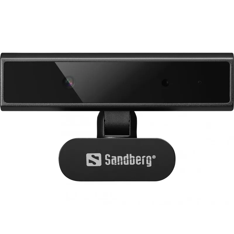 Webcam Sandberg Face-ID Webcam Mini 2 MP Full HD USB-C Schwarz